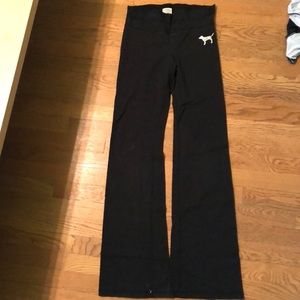 Victoria Secret- Pink flare yoga pants